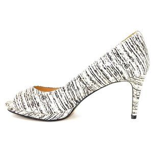 Enzo Angiolini "Gelabelle" Leather Zebra Heels